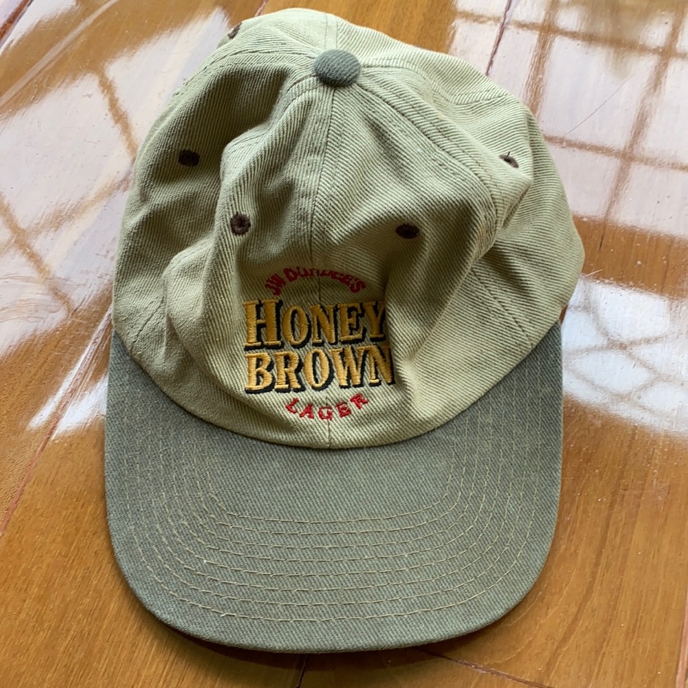 Vintage Honey Brown Beer Lager baseball hat